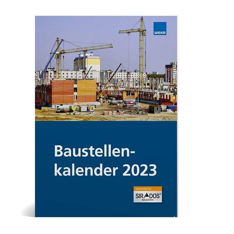 Baustellenkalender 2023 main product photo