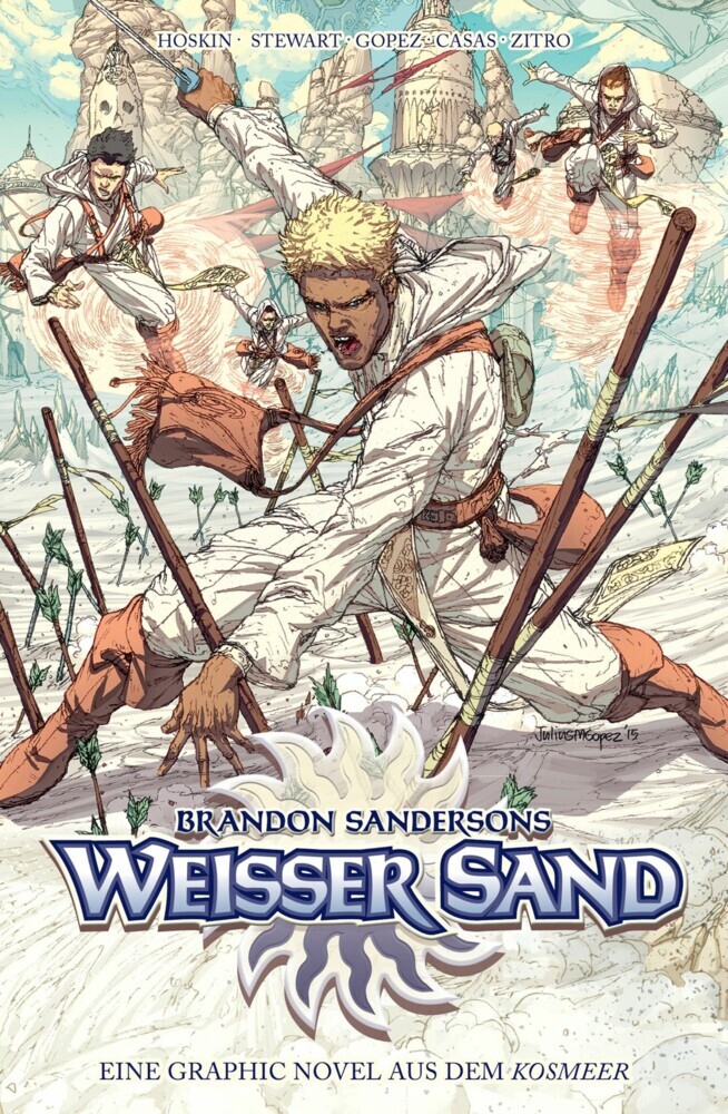 Brandon Sandersons Weißer Sand (Band 1) main product photo