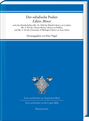 Der sahidische Psalter. "Editio Minor"