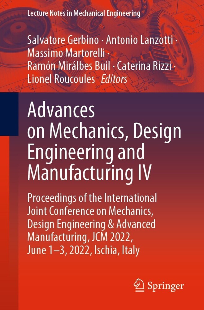 Advances on Mechanics, Design Engineering and Manufacturing IV main product photo
