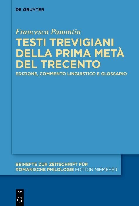 Testi trevigiani della prima metà del Trecento main product photo