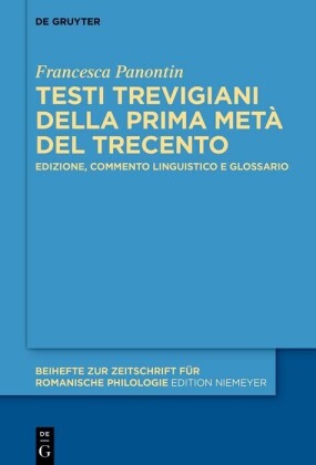 Testi trevigiani della prima metà del Trecento