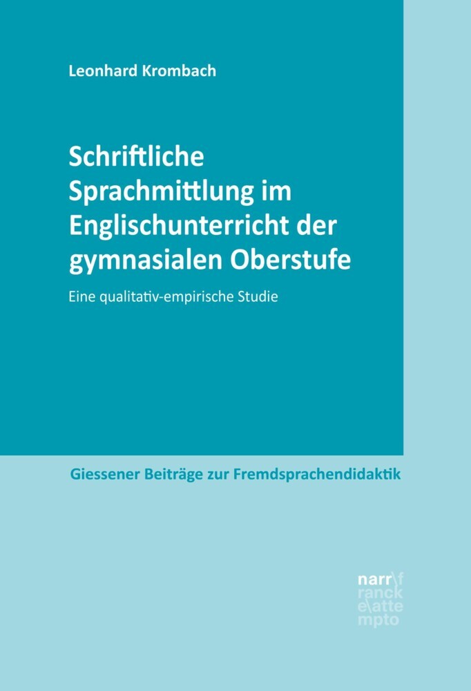 Schriftliche Sprachmittlung im Englischunterricht der gymnasialen Oberstufe main product photo