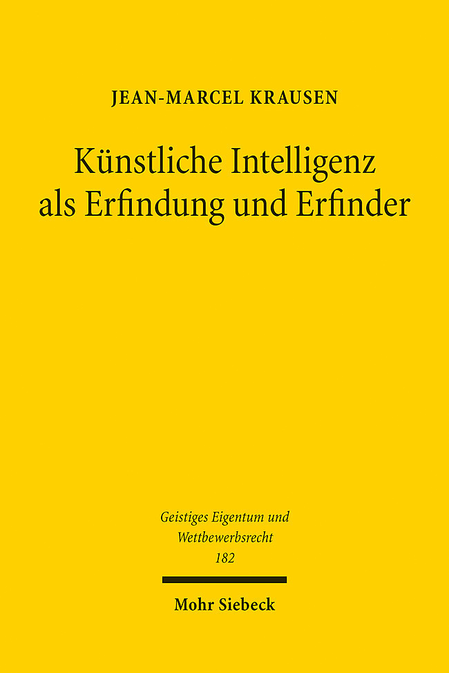 Künstliche Intelligenz als Erfindung und Erfinder main product photo
