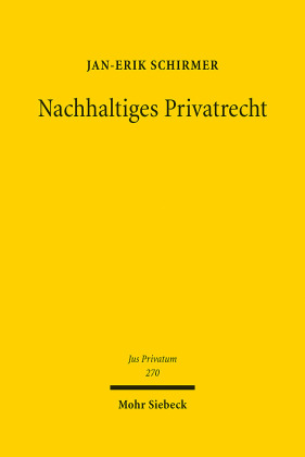 Nachhaltiges Privatrecht