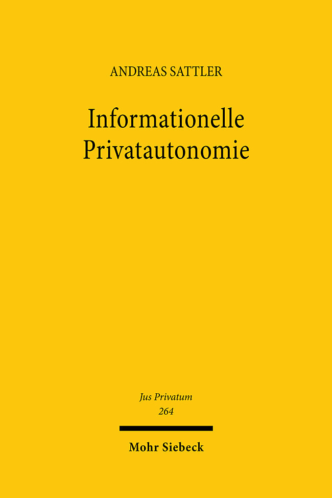 Informationelle Privatautonomie main product photo
