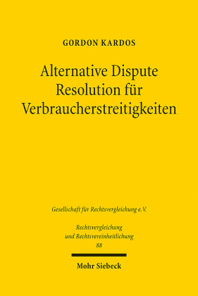 Alternative Dispute Resolution für Verbraucherstreitigkeiten