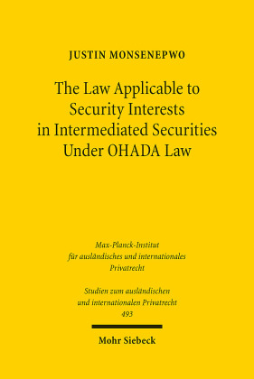 The Law Applicable to Security Interests in Intermediated Securities Under OHADA Law