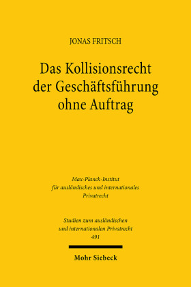 Das Kollisionsrecht der Geschäftsführung ohne Auftrag