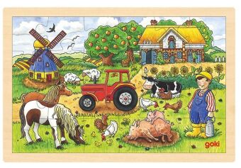 Einlegepuzzle Müllers Farm