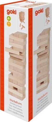 Geschicklichkeitsspiel Wackelturm (Kinderspiel)