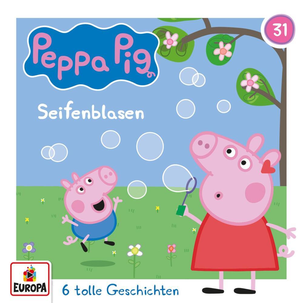 Peppa Pig Hörspiele - Folge 31: Seifenblasen, 1 CD Longplay main product photo