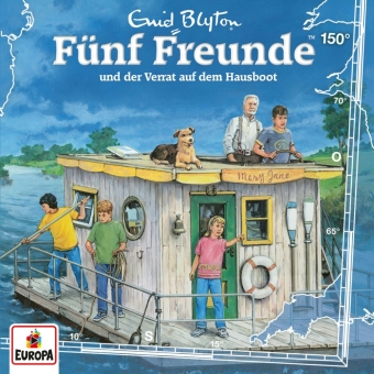 Fünf Freunde - Folge 150: und der Verrat auf dem Hausboot, 2 CD Longplay