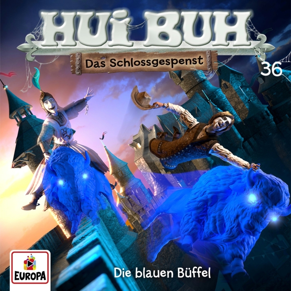 HUI BUH neue Welt - Folge 36: Die blauen Büffel, 1 CD Longplay main product photo