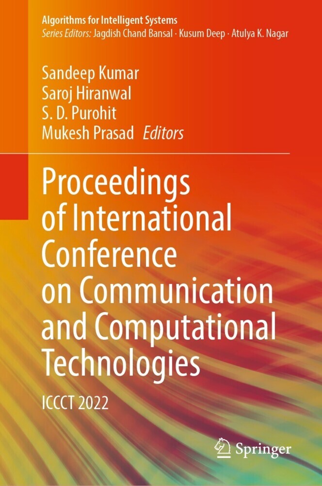 Proceedings of International Conference on Communication and Computational Technologies main product photo
