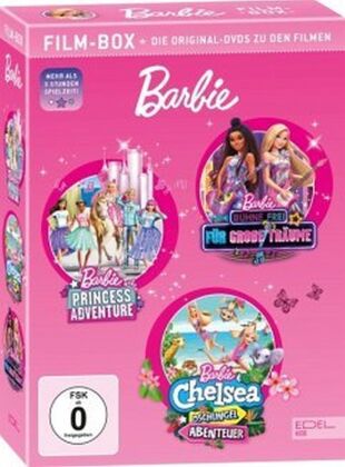 Barbie - Film-Box - Die DVDs zu den Filmen, 3 DVD