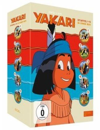 Yakari - Die kompletten 5 Staffeln zur TV-Serie. Staffel.1-5, 12 DVD