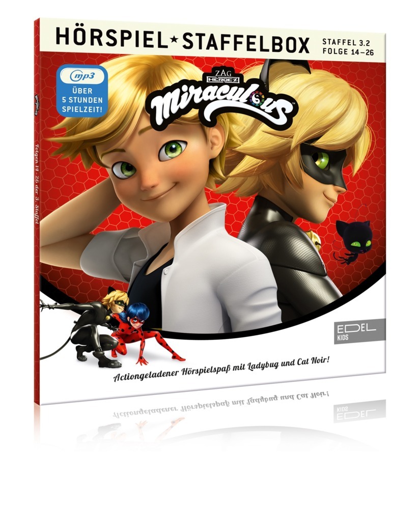 Miraculous. Staffel.3.2, 1 Audio-CD, MP3 main product photo