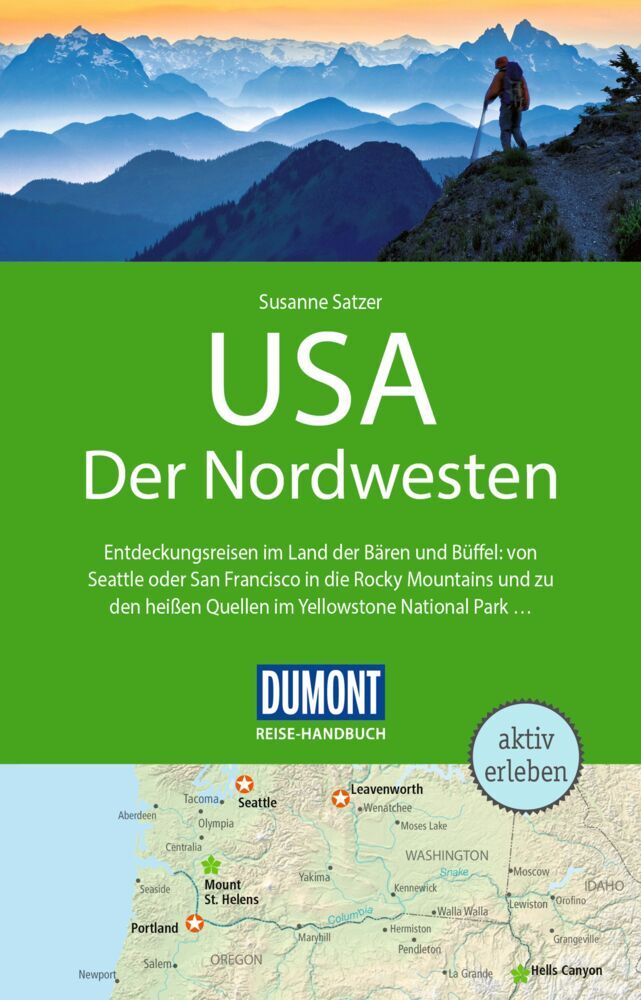 DUMONT Reise-Handbuch Reiseführer USA, Der Nordwesten main product photo