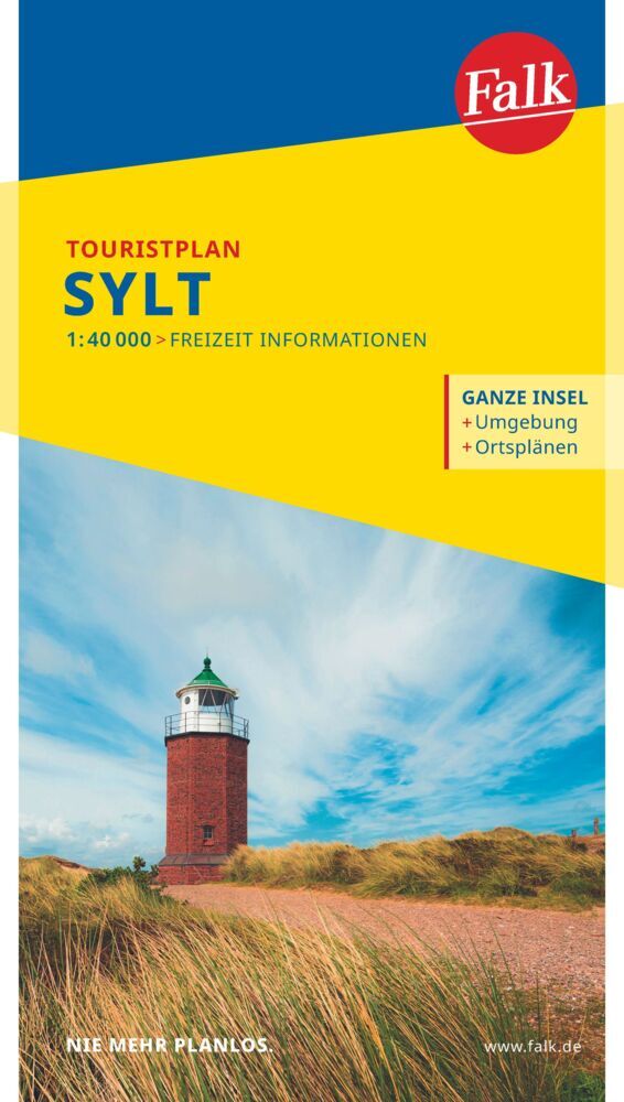 Falk Touristplan Sylt 1:40.000 main product photo