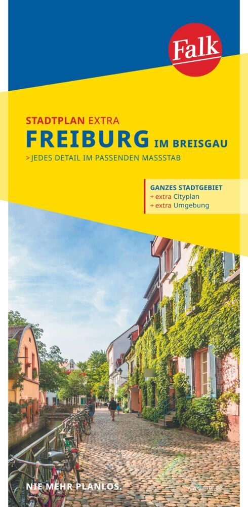 Falk Stadtplan Extra Freiburg 1:17.500 main product photo