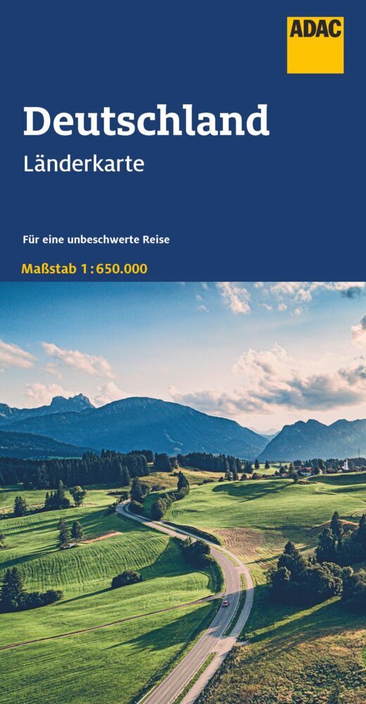 ADAC Länderkarte Deutschland 1:650.000 main product photo