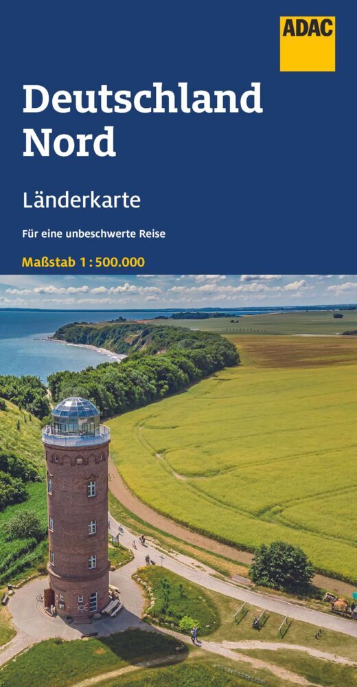 ADAC Länderkarte Deutschland Nord 1:500.000 main product photo