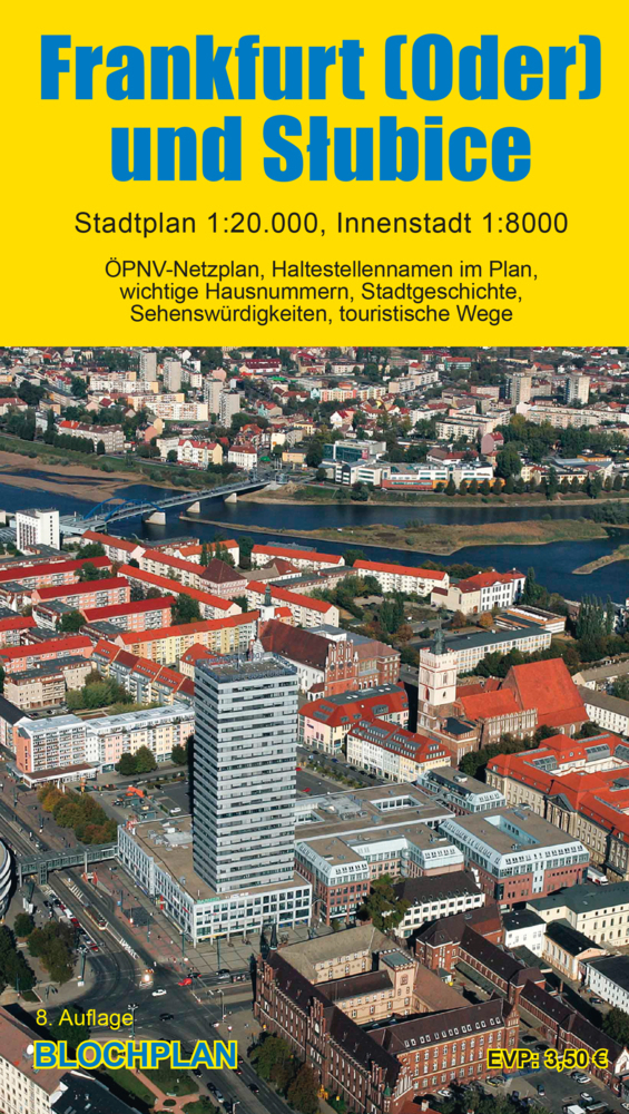 Stadtplan Frankfurt (Oder) und Slubice main product photo