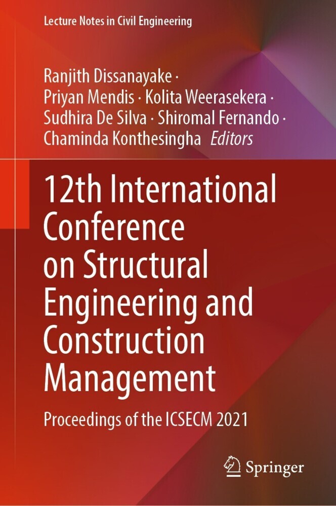 12th International Conference on Structural Engineering and Construction Management main product photo