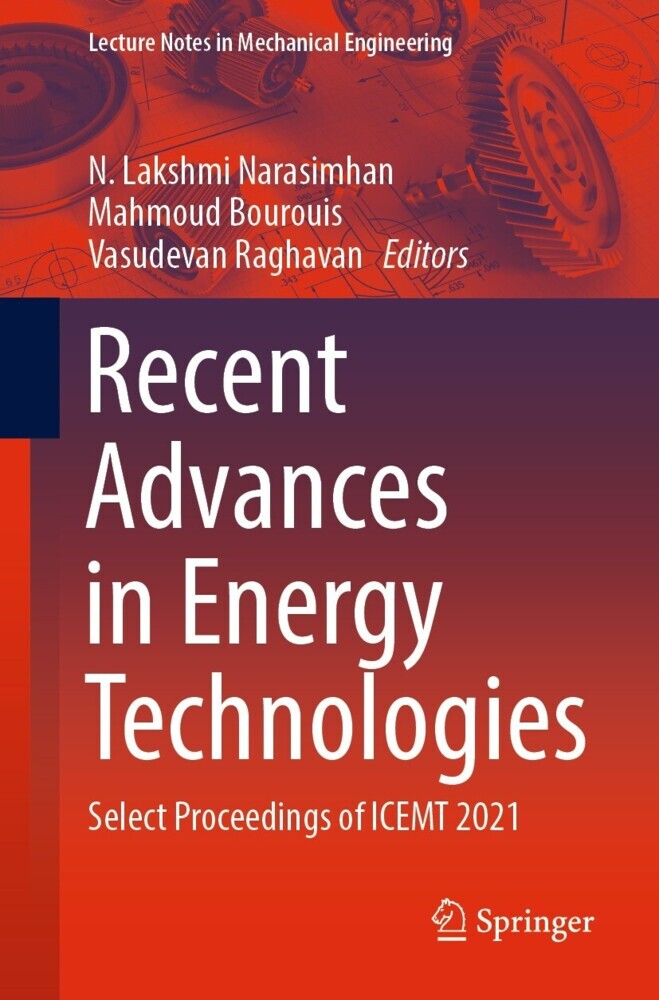 Recent Advances in Energy Technologies main product photo