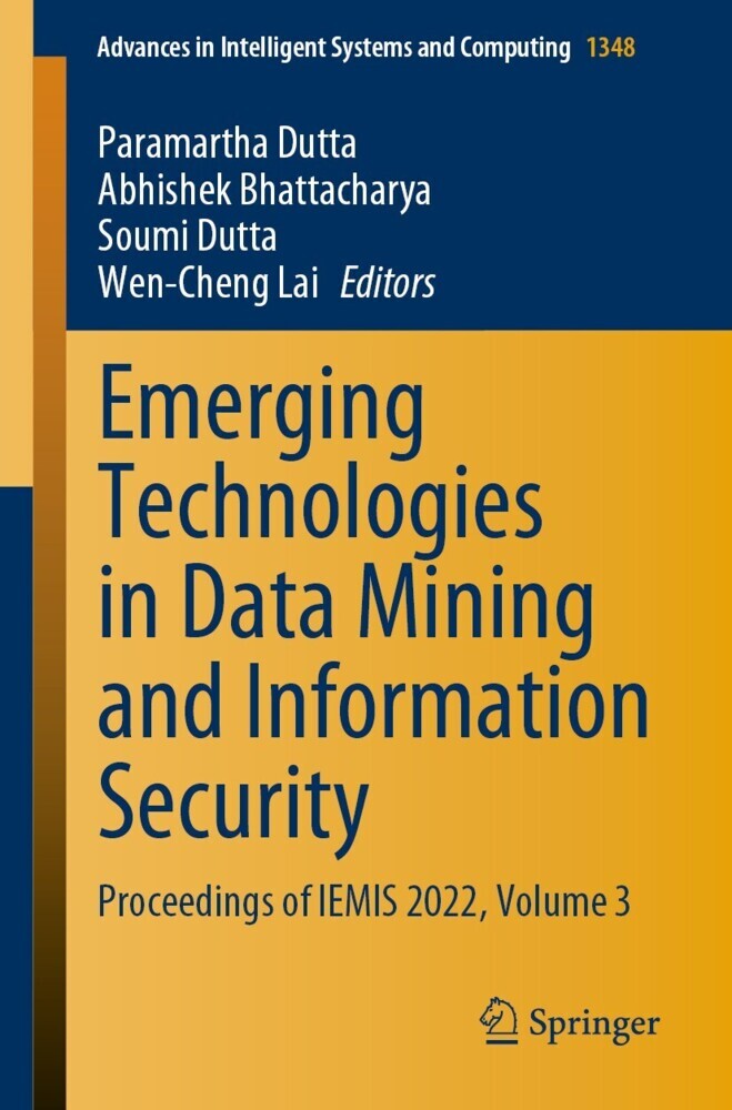 Emerging Technologies in Data Mining and Information Security main product photo