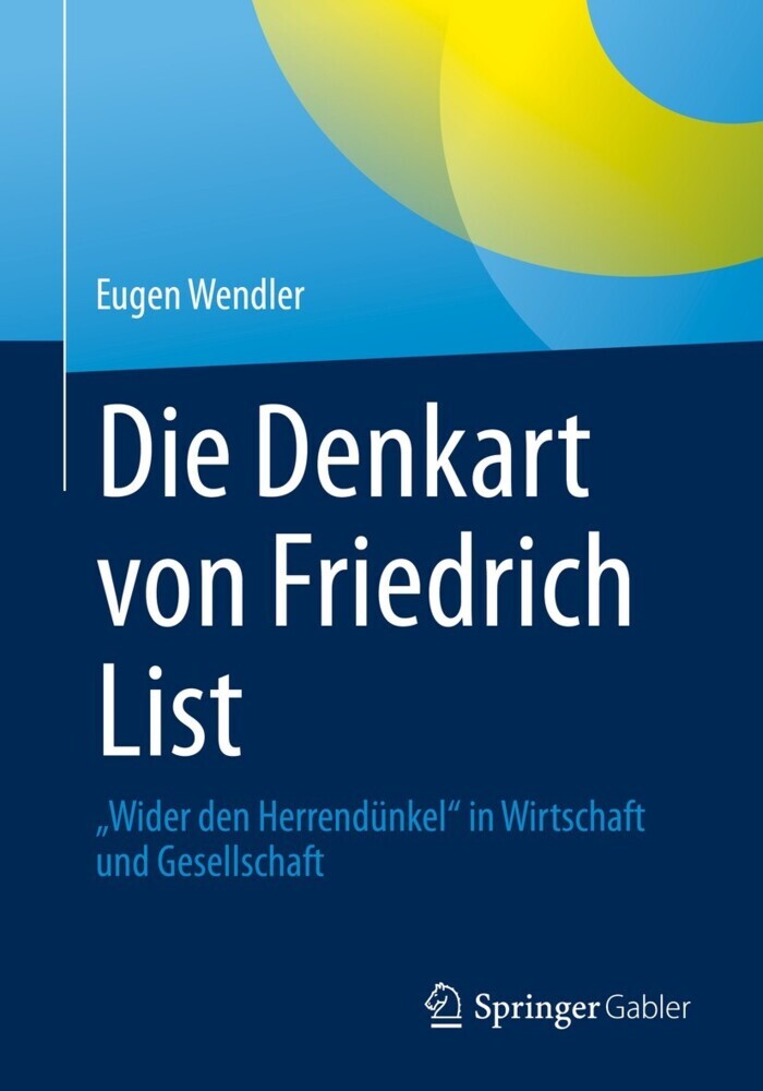 Die Denkart von Friedrich List main product photo