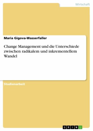 Change Management und die Unterschiede zwischen radikalem und inkrementellem Wandel