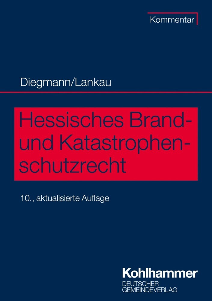 Hessisches Brand- und Katastrophenschutzrecht main product photo