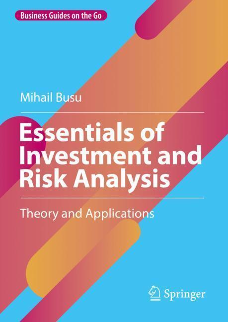 Essentials of Investment and Risk Analysis main product photo