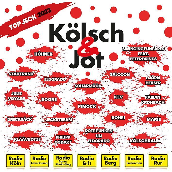 Kölsch & Jot - Top Jeck 2023, 1 CD main product photo