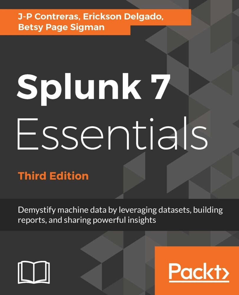 Splunk 7 Essentials, Third Edition main product photo