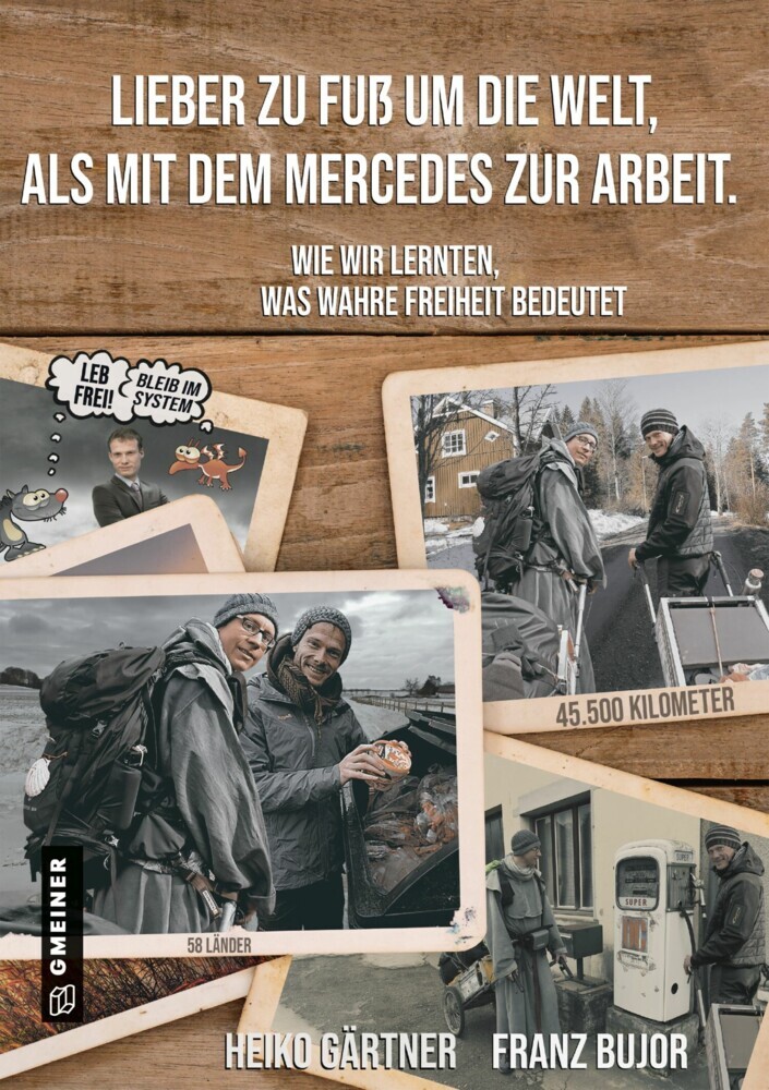 Lieber zu Fuß um die Welt als mit dem Mercedes zur Arbeit main product photo