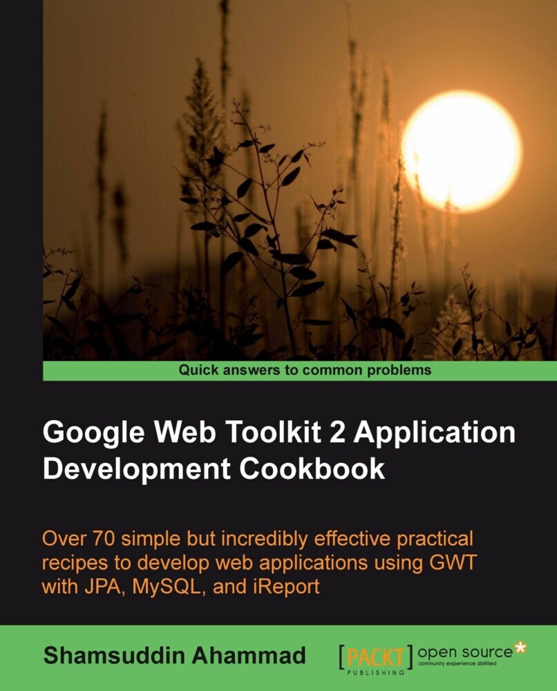 Google Web Toolkit 2 Application Development Cookbook main product photo