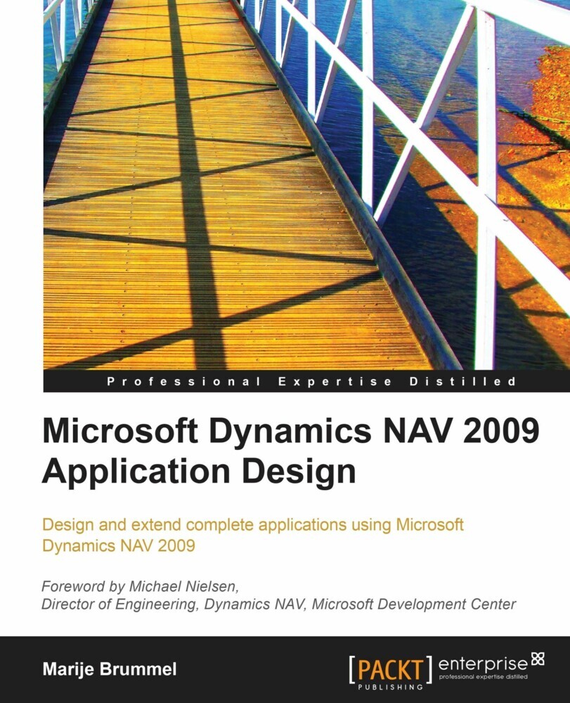 Microsoft Dynamics NAV 2009 Application Design main product photo