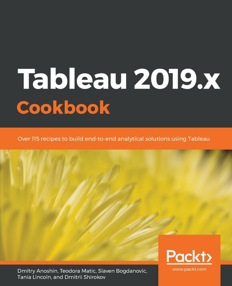 Tableau 2019.x Cookbook main product photo