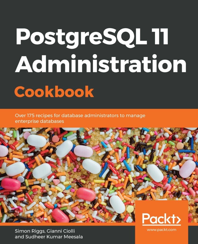 PostgreSQL 11 Administration Cookbook main product photo