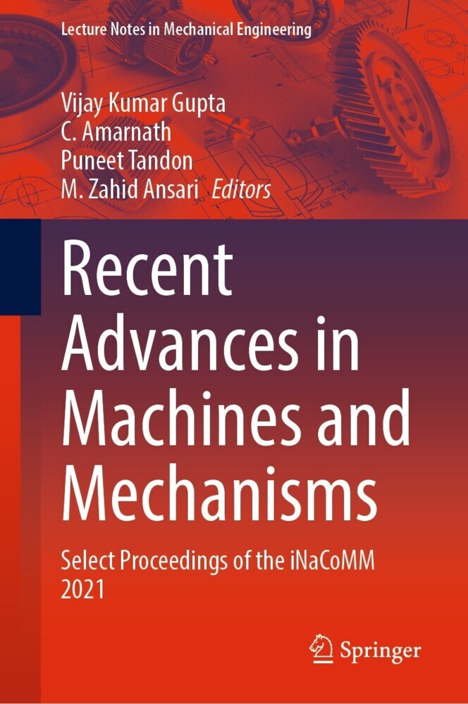 Recent Advances in Machines and Mechanisms main product photo