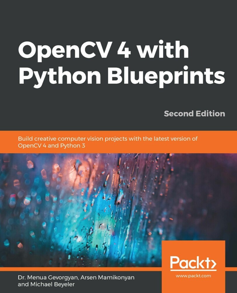 OpenCV 4 with Python Blueprints main product photo