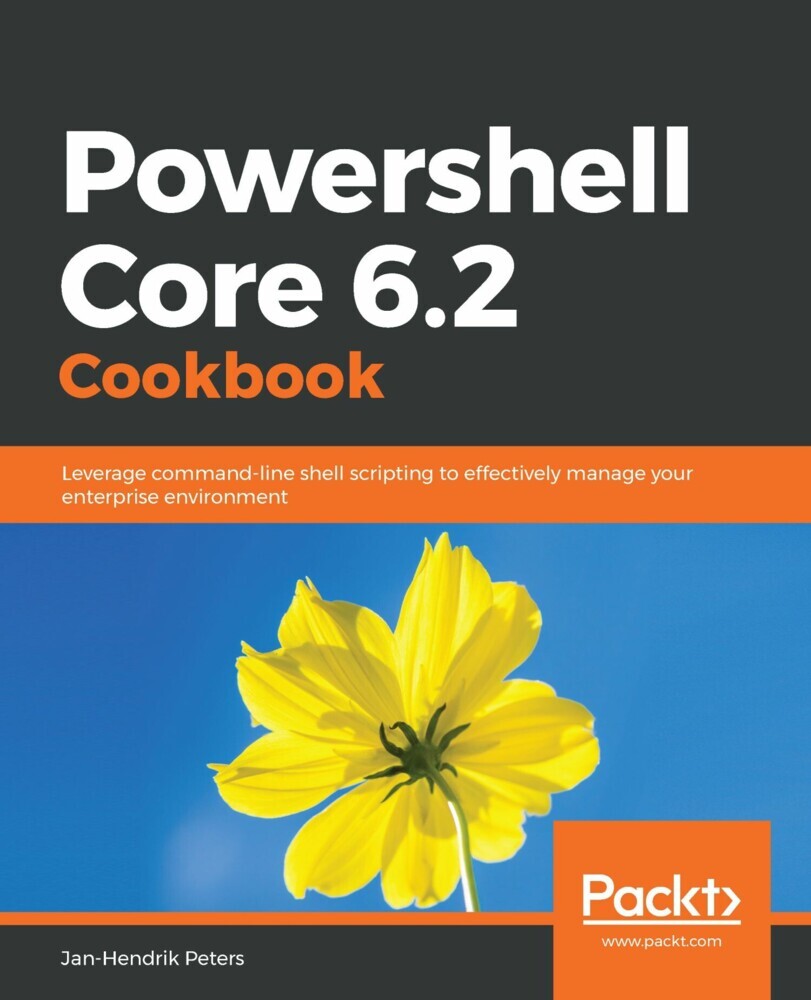 Powershell Core 6.2 Cookbook main product photo