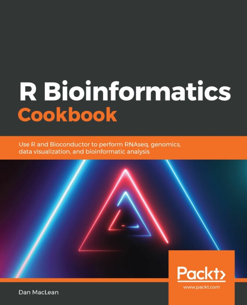 R Bioinformatics Cookbook main product photo