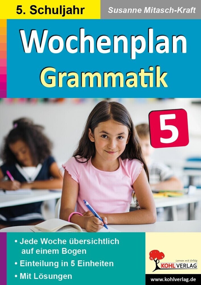 Wochenplan Grammatik / Klasse 5 main product photo