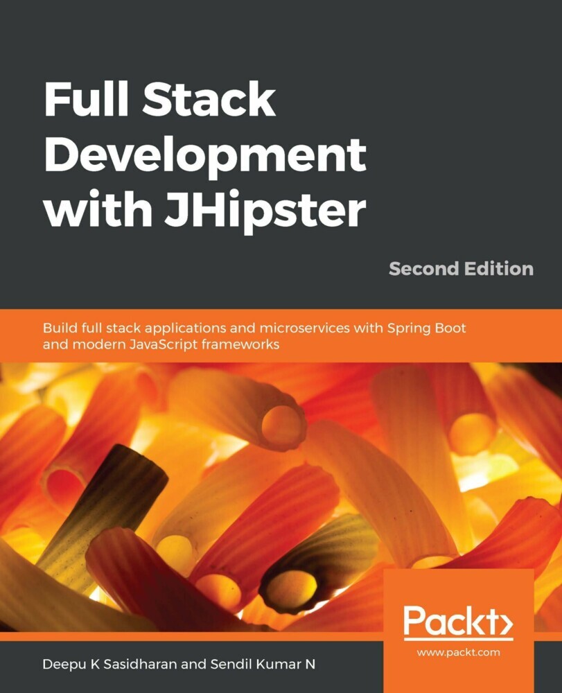 Full Stack Development with JHipster main product photo