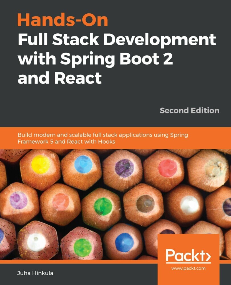 Hands-On Full Stack Development with Spring Boot 2 and React main product photo