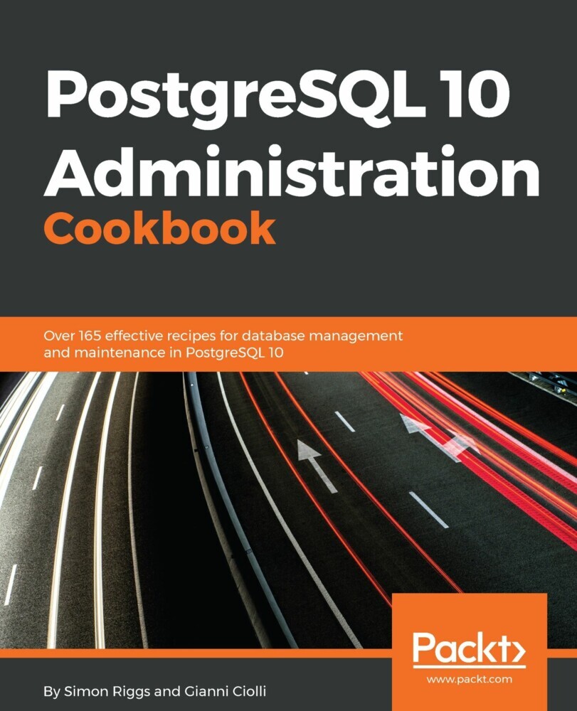 PostgreSQL 10 Administration Cookbook main product photo